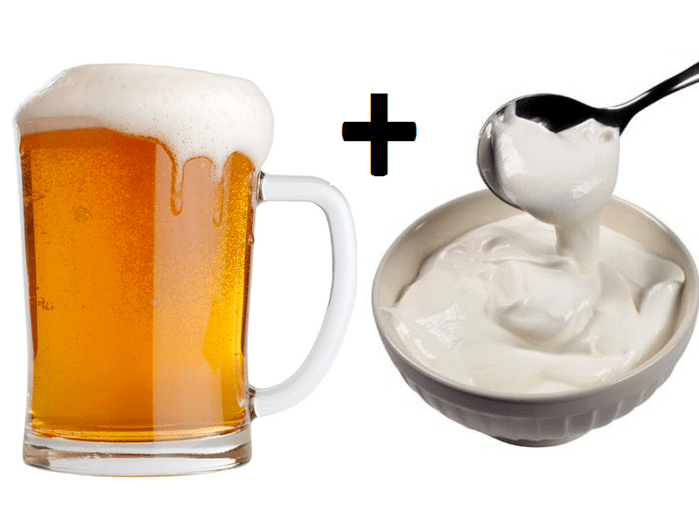 μπύρα και κρέμα γάλακτος για αύξηση της ισχύος